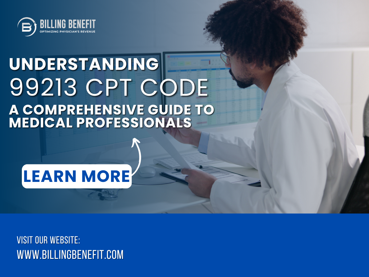 99213 CPT Code | A Guide for Medical Professionals