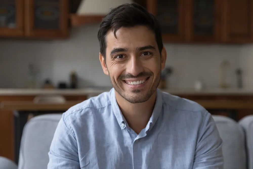 Portrait of a smiling man